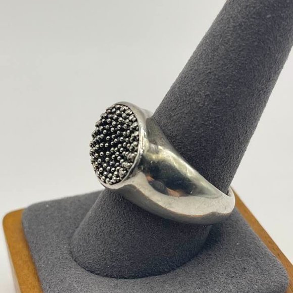 Michael Dawkins - designer wave ring - silver - men or women - size 10 - Picture 14 of 15